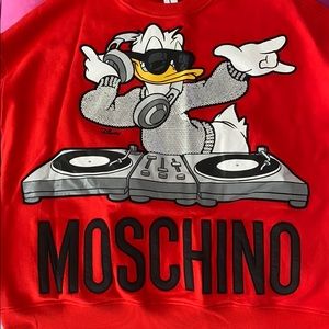H&M Moschino Donald Duck Sweatshirt